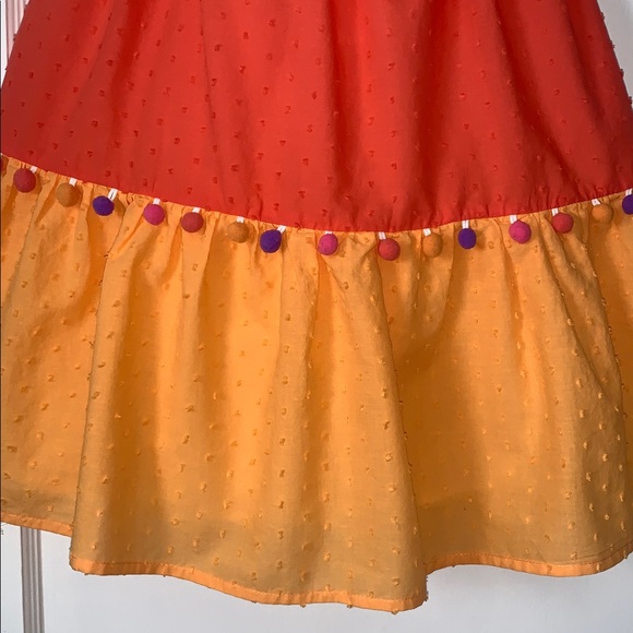 Tommy Bahama Pink & Orange Sundress 8 EUC Dress - Picture 3 of 11